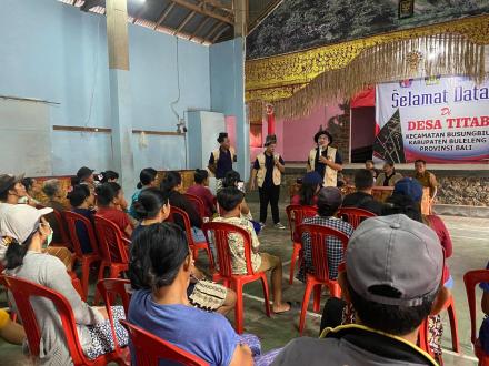 Ketika Sampah Tak Lagi Dipandang Sebelah Mata, Pemerintah Desa, KKN IMK Ajak Warga Peduli Lingkungan